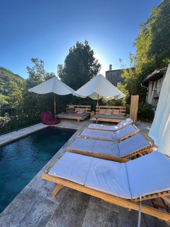 Mas Saint Laurent Les Salles-du-Gardon Exteriör bild